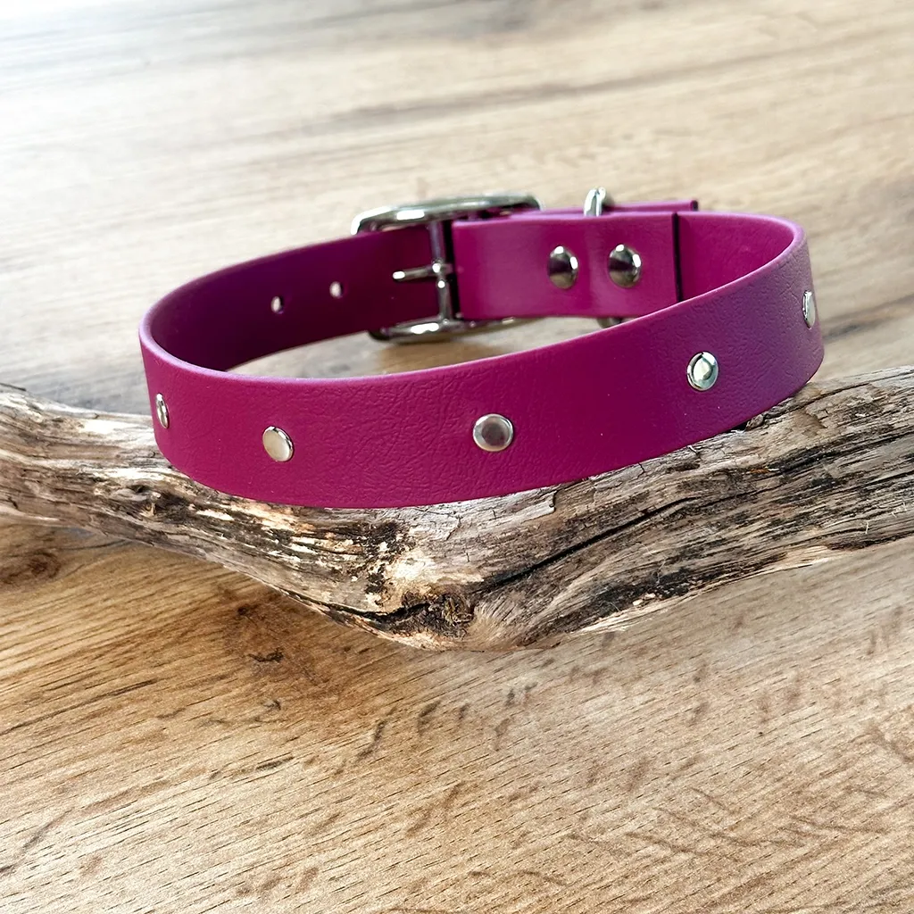 collier-biothane-bordeaux